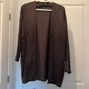 Veston/veste Louve (Design Québécois), grandeur Large, couleur gris foncé